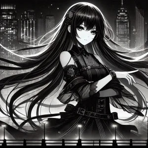 ときめをｲﾒｰｼﾞした美少女が映っている画像