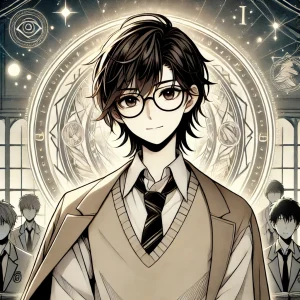 優しさとギャップを持つ男子キャラクターの個別イラスト。
