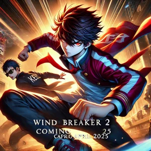 【2025年春アニメ】『WIND BREAKER』2期の放送日・配信スケジュールは？最新情報まとめ