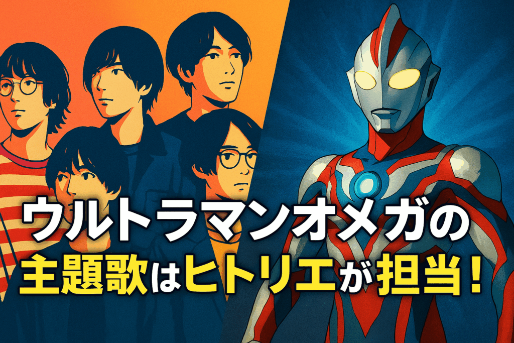 ウルトラマンオメガの主題歌は誰?OPテーマとアーティスト情報を紹介!